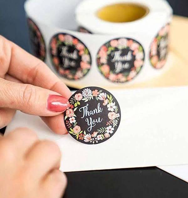 ستيكر ورق دائري