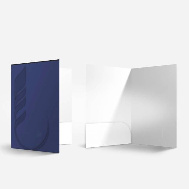 فولدر جيبين مطبوع